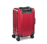 Zero Halliburton Classic Aluminum 2.0 Carry On Spinner Luggage (RED)