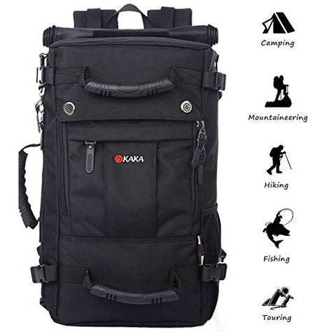 Leshiry Anti-Theft Travel Daypack Hiking Backpack Multifunction Water Repellent Outdoor Trekking