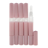 Baoblaze New 5Pcs/Set 3ml Empty Lip Gloss Container/Eyelash Liquid Tube/Nail Oil Pen/Oil