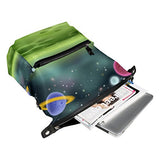 Colourlife Outer Space Stylish Casual Shoulder Backpacks Laptop School Bags Travel Multipurpose
