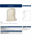 Port & Company Laundry Bag (B085) Natural