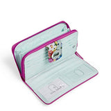 Vera Bradley RFID Turnlock Wallet, Signature Cotton, Wildflower Paisley
