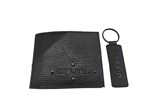 Diesel Münzbörse 00XC51PR054H0144 Coin Pouch, 10 cm, Black (Schwarz)