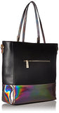 Nicole Lee Shppper Bag, Black, One Size