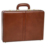 Mckleinusa Reagan 80444 Brown Leather Attache Case