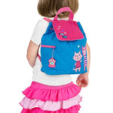 Stephen Joseph Kids' Toddler Quilted Backpack, Cats, No No Size
