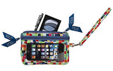 C.R. Gibson Mosaic Smart Phone Touch Wristlet Case