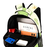 LORVIES Cute Frog Lightweight School Classic Backpack Travel Rucksack for Girls Women Kids Teens