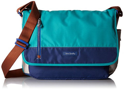 Laptop Messenger Lighten Up Messenger Bag, Cool Lagoon, One Size