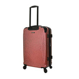 Mia Toro Italy Ofena Hardside 26 Inch Spinner Luggage, Red