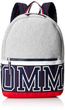 Tommy Hilfiger Women's Backpack Patriot Colorblock Canvas, Grey Heather