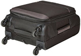 Amazonbasics Softside Spinner Luggage - 21-Inch, Carry-On/Cabin Size, Black