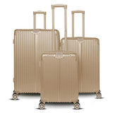 Gabbiano Macan Collection 3 Piece Hardside (Champagne)