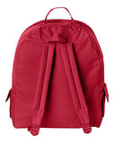 Ultraclub Accessories Backpack On A Budget 7707 -Red One