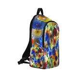 Xingchenss Vegas Bellagio Glass Art Casual Daypack Travel Bag College School Backpack Mens Women