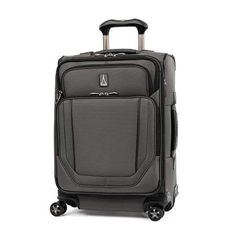 Travelpro Crew Versapack Max Carry-on Exp Spinner, Titanium Grey