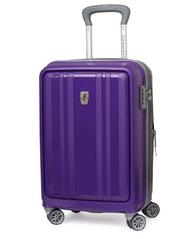 Atlantic Luggage Solstice 20 Inch Hardside Spinner, Brilliant Purple, One Size