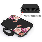HAOCOO 13 13.3 inch Laptop Shoulder Bag Water-Resistant Neoprene Computer Case Sleeve with Handle