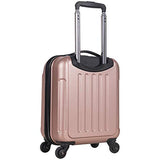 Kenneth Cole Reaction Renegade 16" Hardside Abs Expandable 4-Wheel Spinner Mini Carry-On Luggage,