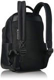 Calvin Klein Lane Nylon Key Item Backpack, Black/Silver