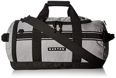 Burton Backhill Small 40 L Duffel Bag, Grey Heather, One Size