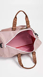 Herschel Novel Duffel Bag, Ash Rose/Tan Synthetic Leather, Mid-Volume 33.0L,10351-02077-OS