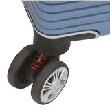 Dejuno Ashford 3-Pc Hardside Spinner Tsa Combination Lock Luggage Set-Teal, Teal Blue