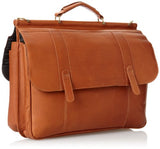 David King & Co. Dowel Laptop Briefcase, Tan, One Size