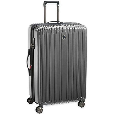 Delsey Paris Chromium Lite 29-Inch Spinner Upright With Expansion (Graphite)
