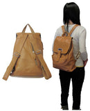 AmeriLeather Miles Backpack (Waxy Brown)