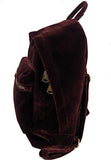 Aimee Kestenberg Woodside Velvet Backpack - Mahogany