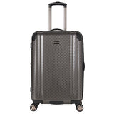 Ben Sherman 24" Pap Expandable 8-Wheel Luggage Upright, Charcoal
