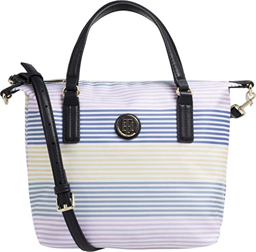 Tommy Hilfiger Poppy Small Stripe Tote Womens Shopper Bag One Size Multi Stripe