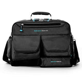 Messenger Bag, For Home Health, Nurse, travel, CNA, and Medical Professionals (Black)