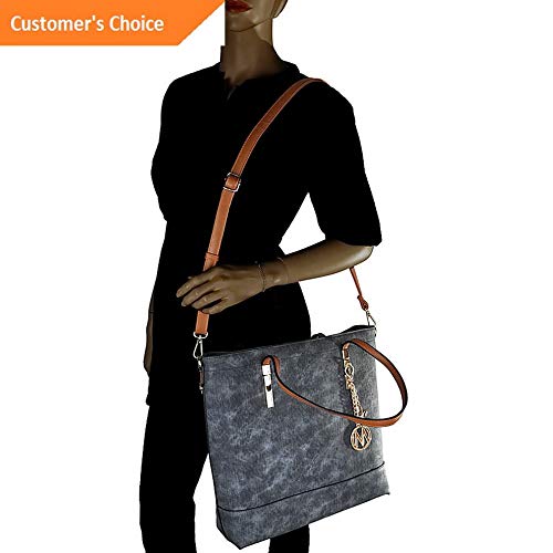 Sandover MKF Collection by Mia K. Farrow Franny Vintage Wash Tote NEW | Model LGGG - 11167 |