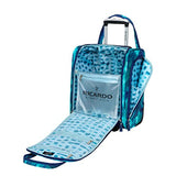 Ricardo Beverly Hills Luggage Sea Cliff 21" Carry-On Suitcase, Watercolor Blue