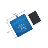 Foldable Travel Duffle Bag 75L Lightweight with Water Rresistant (Blue)