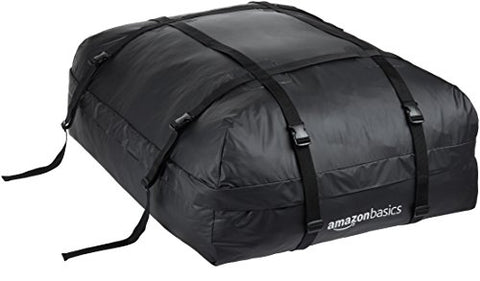 Amazonbasics Rooftop Cargo Carrier Bag, Black, 15 Cu. Ft.