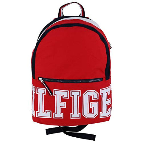 Tommy Hilfiger University Canvas Backpack (Red)