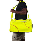 Zumer Sport Duffel, Softball Yellow, One Size