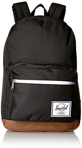 Herschel Pop Quiz Backpack Black/Saddle Brown One Size