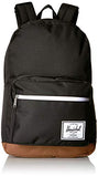 Herschel Pop Quiz Backpack Black/Saddle Brown One Size