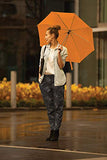 Lewis N. Clark Travel Umbrella: Windproof & Water Repellent with Mildew Resistant Fabric, Automatic