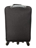 The Dance Angel Suitcase Hot Pink and Black"The Classic" Carry-On (Rolling Dance Bag With Costume