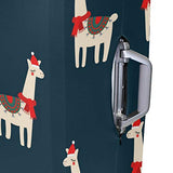 GIOVANIOR Llama Luggage Cover Suitcase Protector Carry On Covers