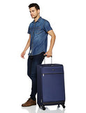 Amazonbasics Softside Spinner Luggage - 29-Inch, Navy Blue