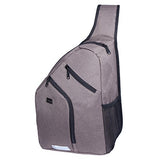 Youngerbaby Large Sturdy Crossbody Sling Bag Men Women Casual Travel Chest Bag