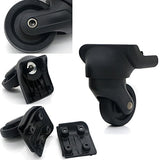 Replacement Luggage Wheel Repair Suitcase Bag Parts Spinner Wheels Casters For Travel Customs Box