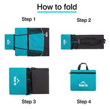 Venture Pal Packable Sport Gym Drawstring Sackpack Backpack Bag with Wet Pocket for