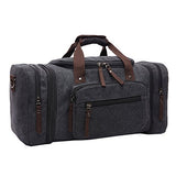 Berchirly Duffel Canvas Oversized Travel Tote Luggage Bag
